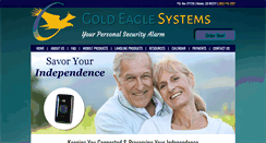 Desktop Screenshot of goldeaglesystems.com